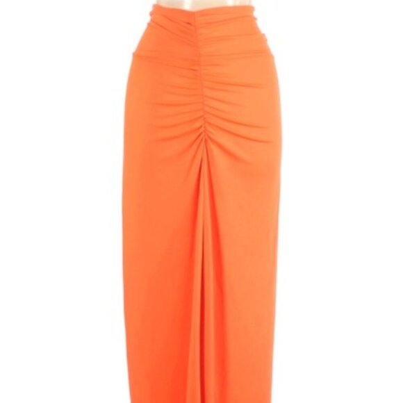 Knot Front Skirt - Picture 3 of 4